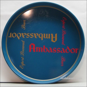 Ambassador Beer tray